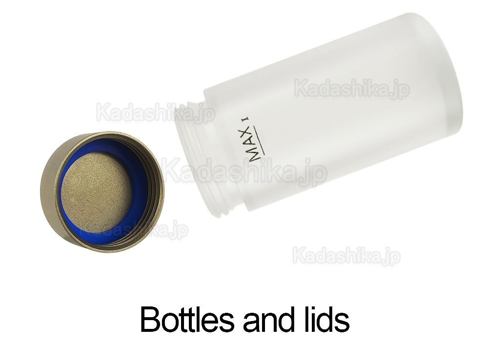 歯科酸化アルマイクロブラスター粉末タンク、マイクロサンドブラスター交換用粉末ボトル